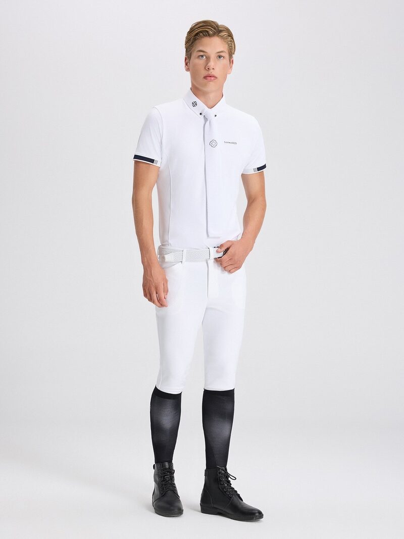 OXFORD WHITE KNIT COMPETITION TIE