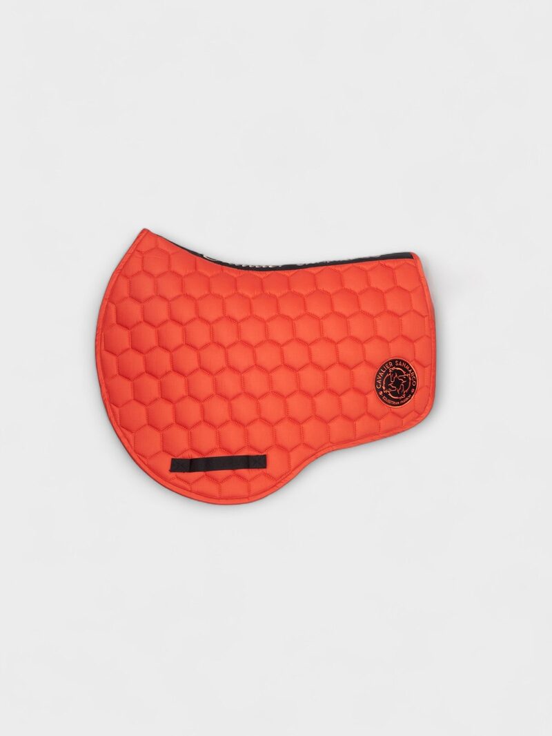 PARIS-P ORANGE HONEYCOMB SADDLEPAD