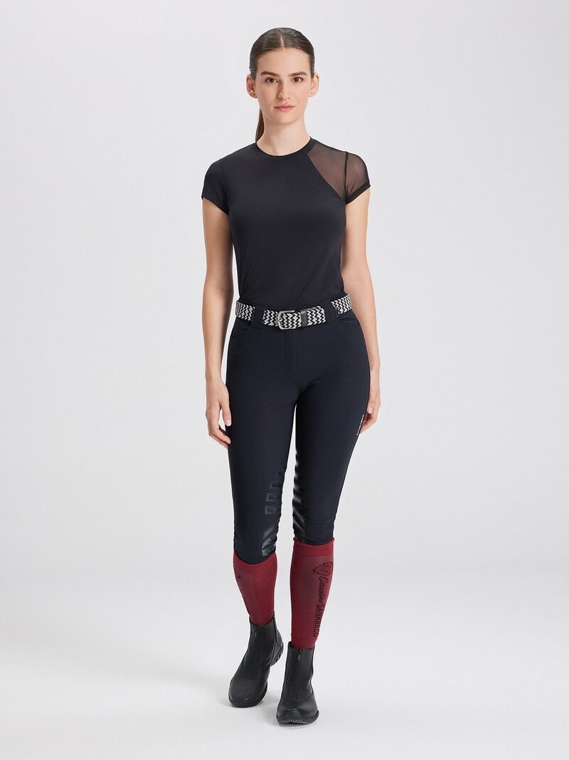 BELLA BLACK WOMEN'S TECH T-SHIRT