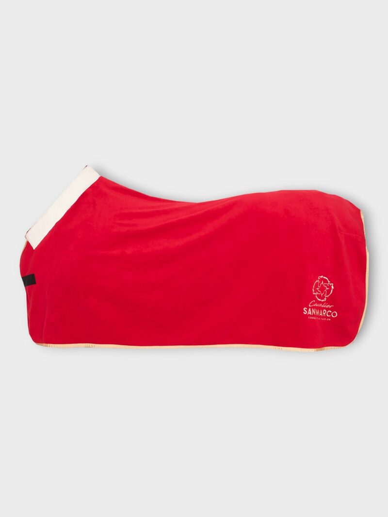 TORONTO RED/WHITE FLEECE BLANKET
