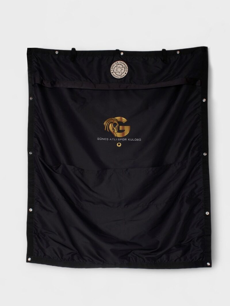 SALERNO BLACK STABLE CURTAIN