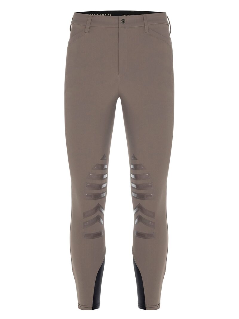 LEONARDO TAUPE MEN'S KNEE GRIP PRO BREECHES