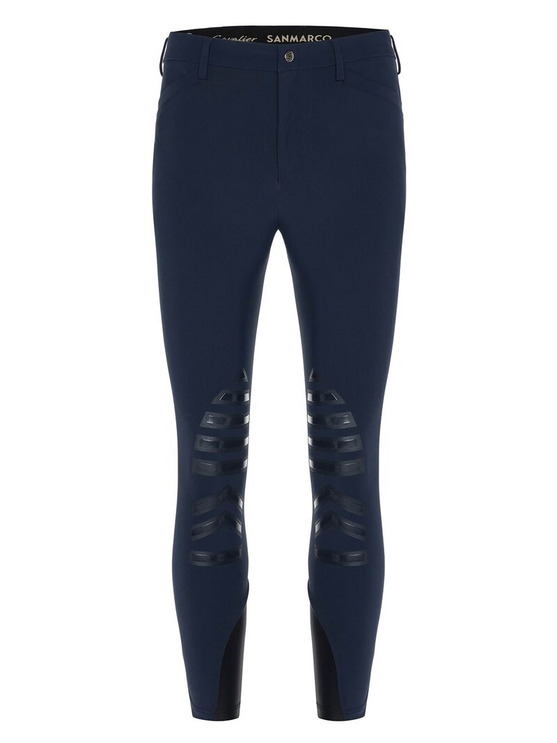 LEONARDO NAVY MEN'S KNEE GRIP PRO BREECHES