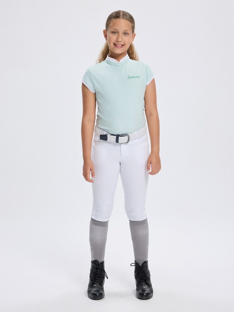 ATLANTIS BLACK KID'S UNISEX KNEE GRIP PRO BREECHES