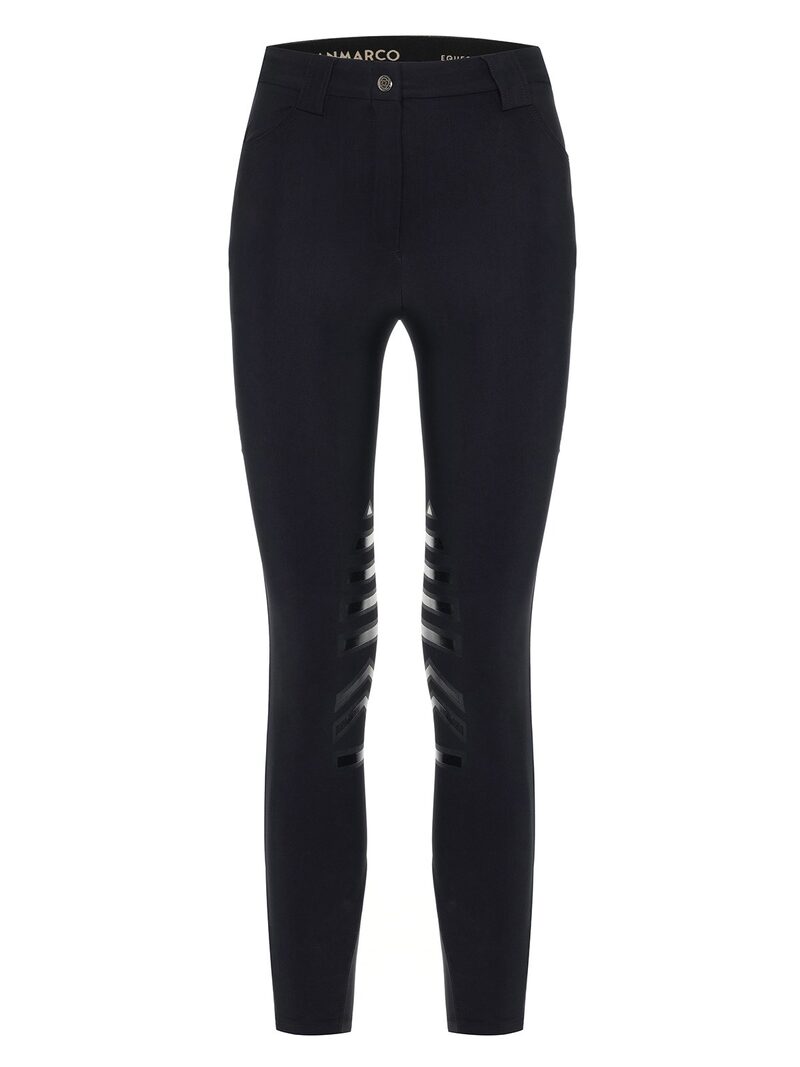 ALEA-W BLACK WOMEN'S KNEE GRIP PRO WINTER BREECHES