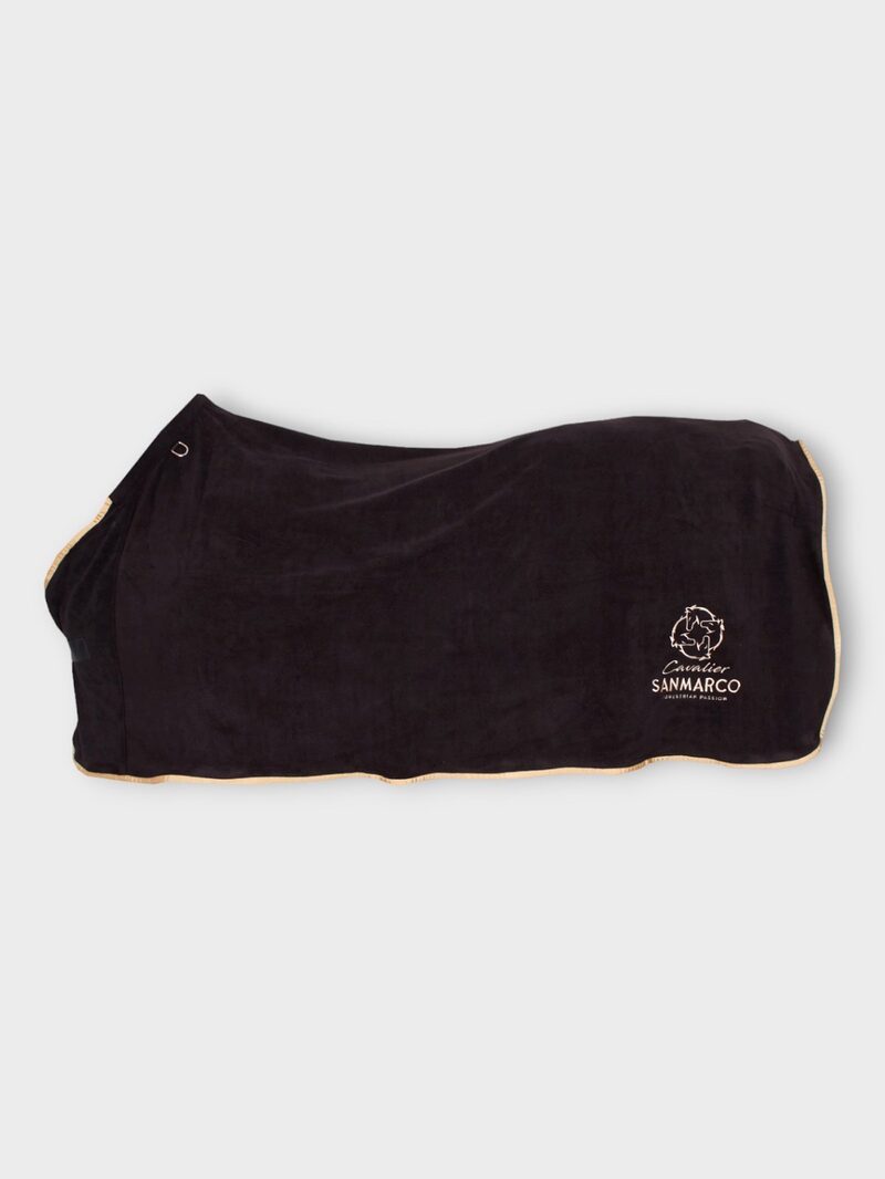 TORONTO BLACK/GOLD FLEECE BLANKET