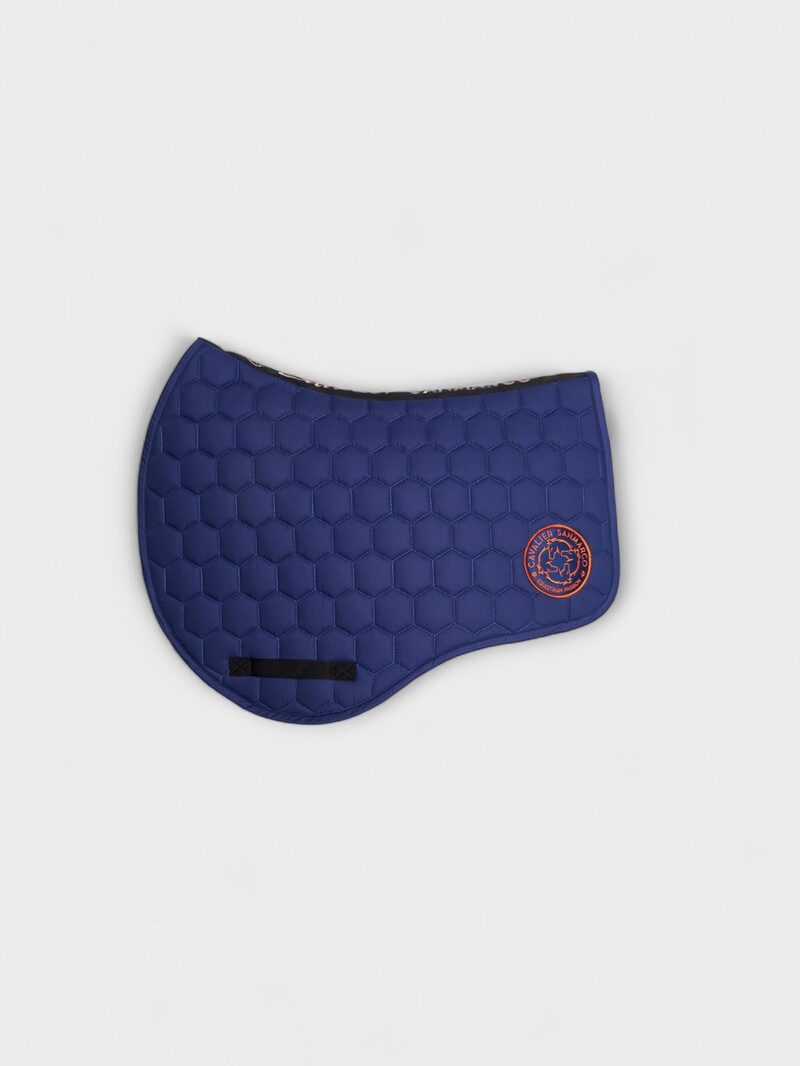 PARIS-P ELECTRIC BLUE HONEYCOMB SADDLEPAD