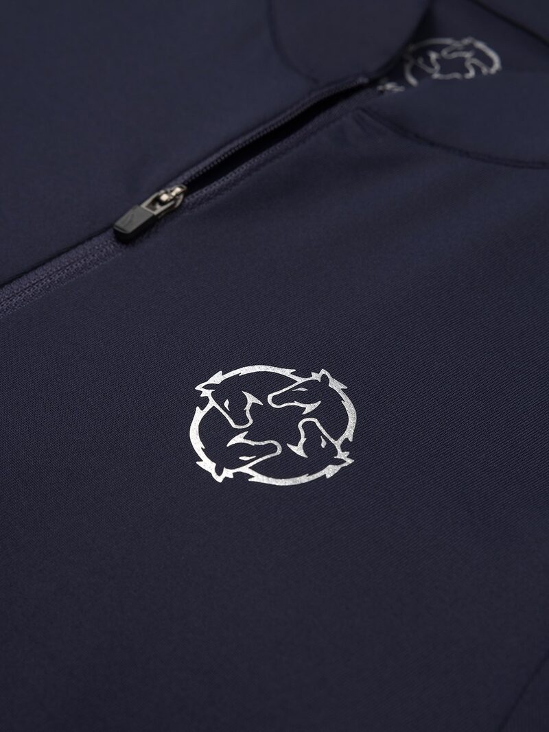 ASPEN NAVY WOMEN'S LONG SLEEVE BASE LAYER QUARTER ZIP