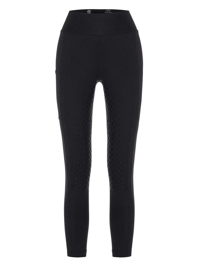 ALLEGRA BLACK WOMEN'S FULL GRIP PRO LEGGINGS