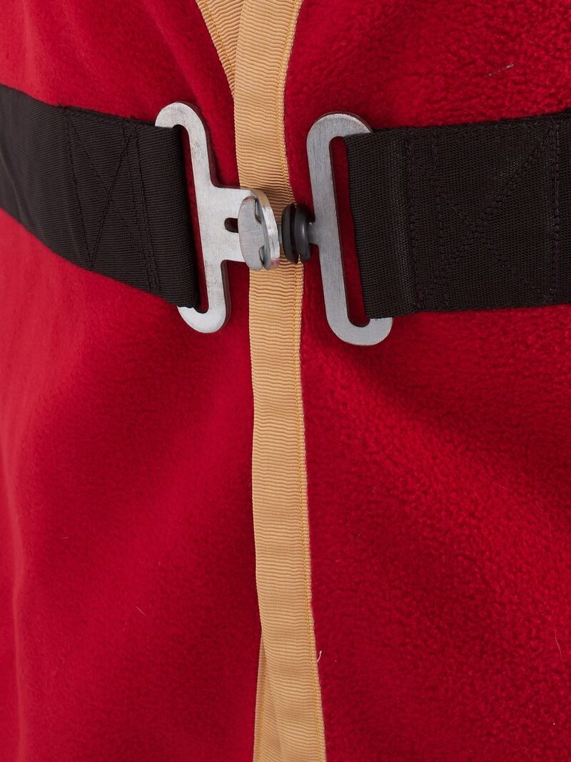 TORONTO-P RED/WHITE FLEECE BLANKET