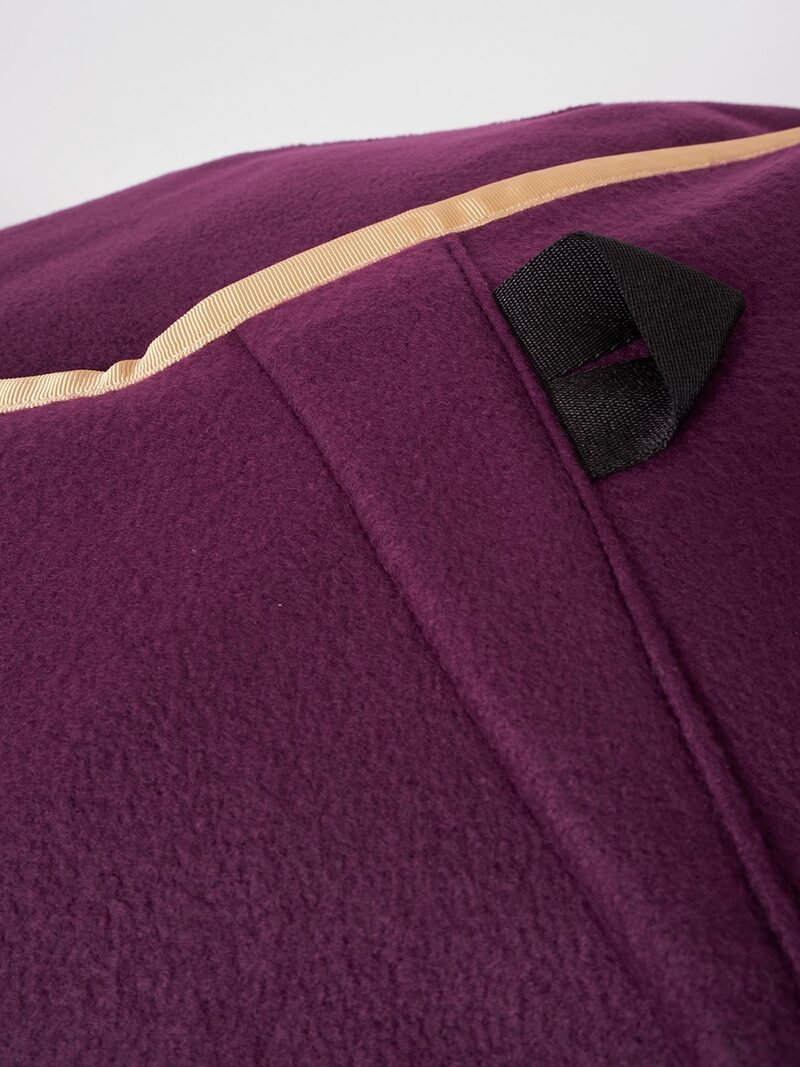 TORONTO-P PURPLE/GOLD FLEECE BLANKET